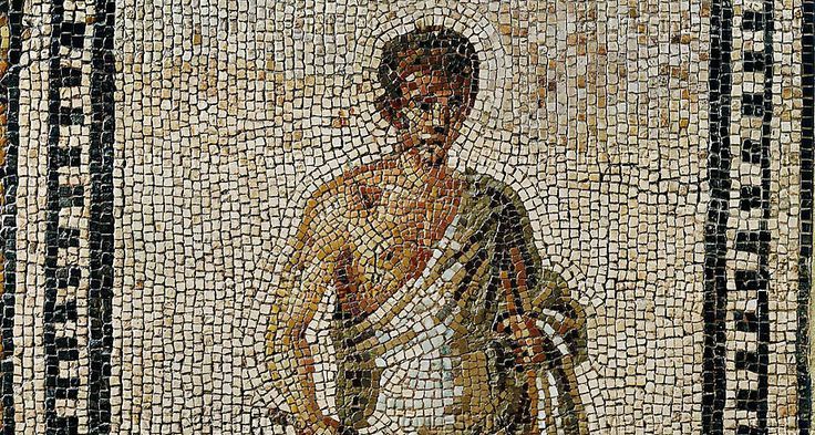 Roman Man Mosaic